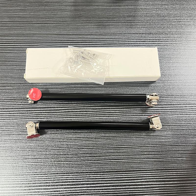 150mm Universal Car Splitter Rods Racing Adjustable Stainless Steel Front Bumper Lip Support Tie Bar Kit Saving Drilling Hole