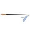 Cat Teaser Wand Retractable Interactive Cat Feather Toy with Bell for Cat KittenBlue