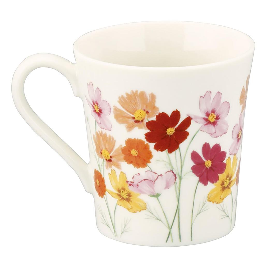 Yamaka Shoten x Autumn Cherry Pair of Mugs and Tableware Set 300ml Diameter 9 x 9cm Hibiya Kadan FLORIOGRAPHY Day Gift Birthday Gift Goods Tableware