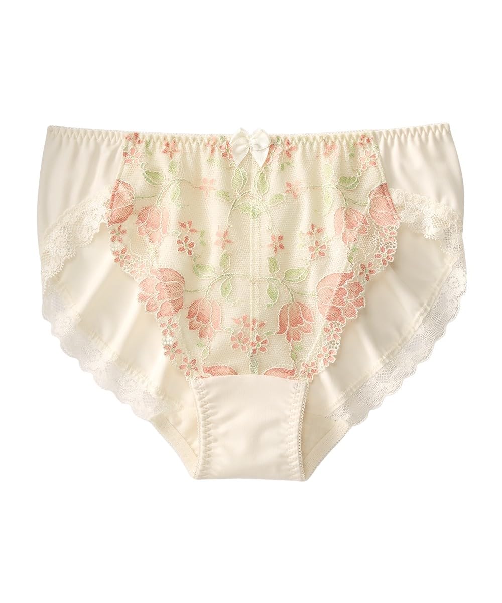 

Regular Shorts for Slightly Coordinating Shorts Soft White 3L [Nissen] Women, Deep-Length (Tulip Pattern) (Triumph) (n, FULLRE)