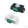 DC 12V-24V 8A PIR Motion Sensor Switch Automatic Adjustable Motion Sensor Motion Sensor Infrared PIR For LED Light