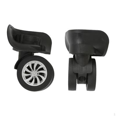 2 Stück Gepäckrollen, Ersatzkoffer, geräuschlos, leicht zu installieren, robust