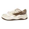 Li Ning Décontracté Quotidien Progrès Tendance Polyvalent Antidérapant Durable Tige Basse Chaussures de Skate Femme sneaker Blanc cassé AGCV008-2