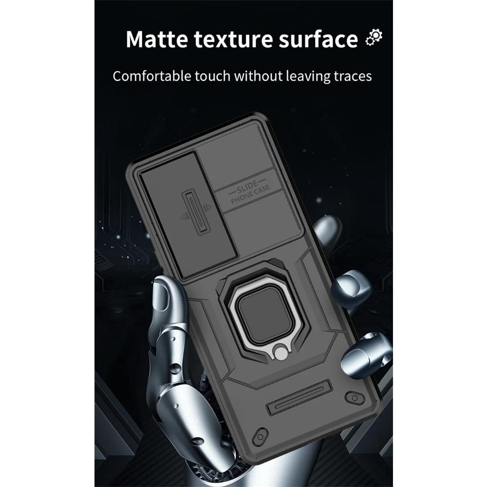 Armor Shockproof Case for Vivo V30 Pro Protective Cover Ring Magnetic Car Holder Business Full Protection Cover