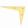 2PCS 6-String Compatible Guitar Bridge Tailpiece Flying V Bridge  For Electric Guitar