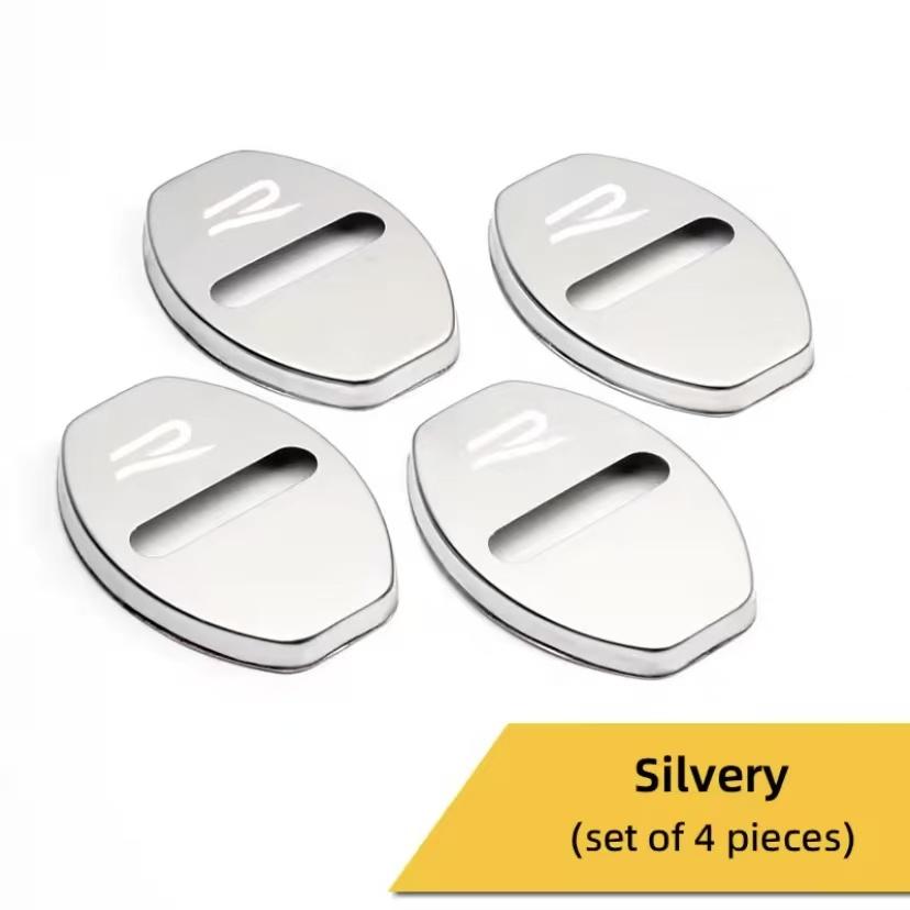 4Pcs Metal Car Door Lock Buckle Cover Protective Covers Hub Cap For VW GTI Polo Golf Passat B6 B7 B8 Tiguan Jetta T-ROC Taigo CC vhcp29