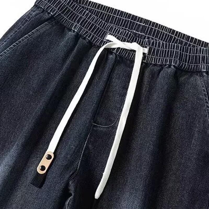 PLAYBOY Men's Spring/Autumn Business Casual Jogger Jeans