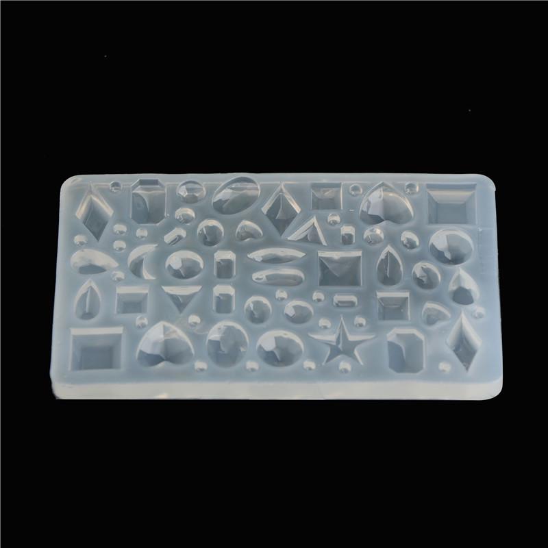 Oval/Heart/Water Droplets Cabochon Semicircle Silicone Mould Epoxy Resin Jewelry