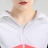 Adidas Color Block Casual Hooded Sports Jacket Women Jackets Pink GJ5359
