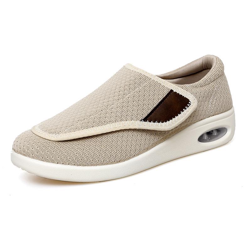 Scarpe da Passeggio da Donna 2025 in Rete Traspirante con Velcro - Suola Morbida, Comfort Casual