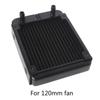 Water Cooling Computer Radiator 18 Pipe Aluminum Heat Exchanger Liquid Cooling Heat Sink for CPU PC Water Cool System