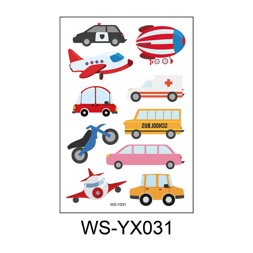 Cross Border Children's Cartoon Tattoo Stickers Space Dinosaur Boy Girl Cute Temporary Waterproof