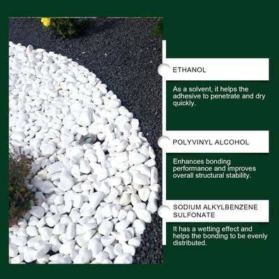 Gravel Glue For Landscaping Landscape Rock Glue Sealer Adhesive Stabilizer Waterproof Fast Drying Spray For Outdoor Yard