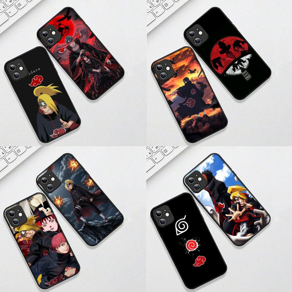 Cover for Samsung Galaxy S25 S24 S23 Fe Ultra Plus S7 Edge A05 A06 A16 A15 A35 Phone Case Akatsuki Deidara Narutos Itachi Uchiha