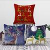 Christmas Animals Snow Cushion Cover Best Home Office Coffee Pillow Sofa Printing Decoration Room Shop Car Nordic Simplicity Hit