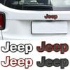 Pro Jeep Auto Samolepky na Karoserii Zadní Znak na Kufr Boční Samolepka na Blatník pro JEEP Wrangler Grand Cherokee Compass Renegade Patriot Rubic