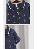 Ha Weijia Single-Color Sailboat T-Shirt – Boys' Short Sleeve