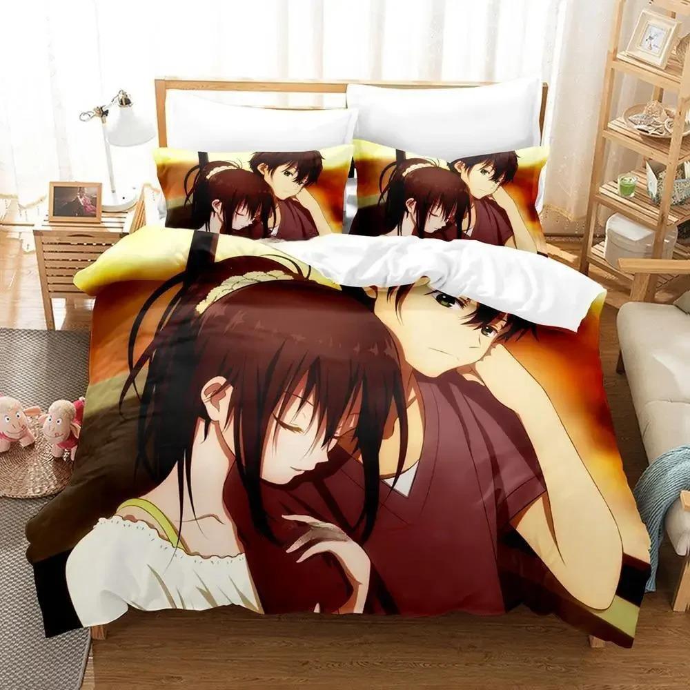 New Hyouka Bedding Set Single Twin Full Queen King Size Bed Set Adult Kid Bedroom Duvet cover Sets 3D Print Anime Bed Sheet Set