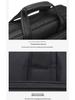 Men's Oxford Cloth Laptop Briefcase: Large Capacity Shoulder & Crossbody Business Bag