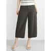 Shop   Women Lightweight Bermuda Daily Crop Summer Pants Black Att Wpt260001