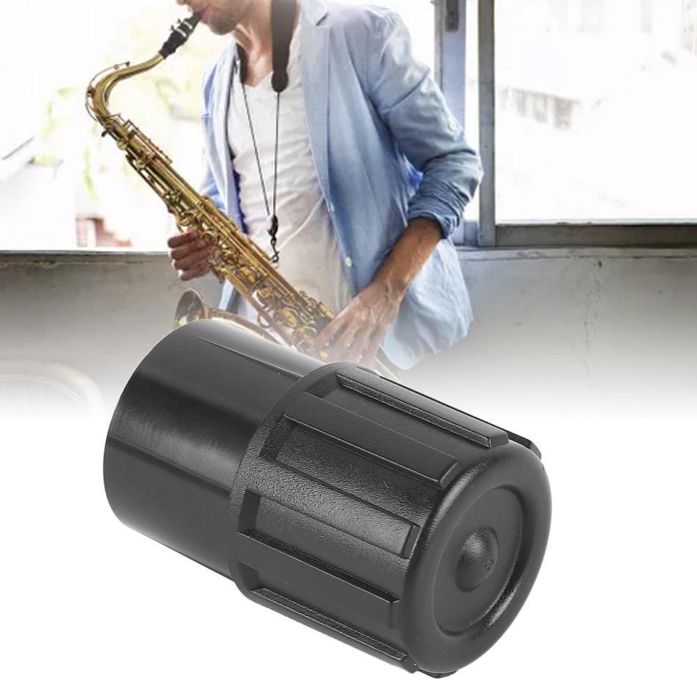 5PCS Plastic Material Tenor Saxophone End Plug Black Color Stopper Cap Set For Saxophone Players
