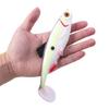 Soft Fishing Lures 2oz 20.3cm Artificial Baits Paddle Tail Swimbaits Fishing Lure for Trout Walleye Swim Baits