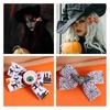 Ghost Pumpkin Hairpin Eyeball Bat Duckbill Clip Hair Accessories Halloween Bow Hair Clip  Party