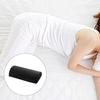 Black Semicircle Natural Pillow For Neck Support Portable And Breathable Wide Application Supportive