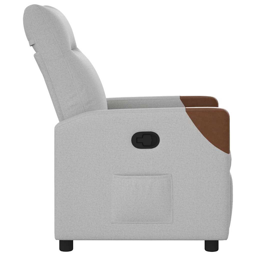 Relax Armchair Cloud Grey Fabric