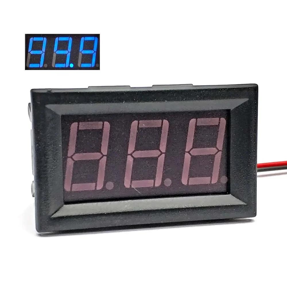 AC 70-500V 0.56" LED Digital Voltmeter Voltmetru Volt Instrument 2 Fire Afișaj Roșu Verde Albastru 110V 220V DIY 0.56 Inch