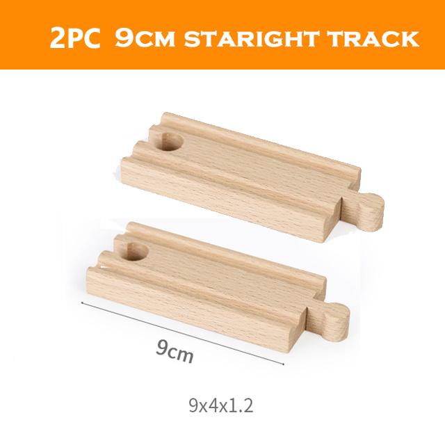 Pista Ferroviaria in Legno Giocattoli Ferroviari da Corsa Tutti i Tipi Accessori per Pista in Legno Adatti per Piste in Legno Biro Giocattoli per Bambini Regalo