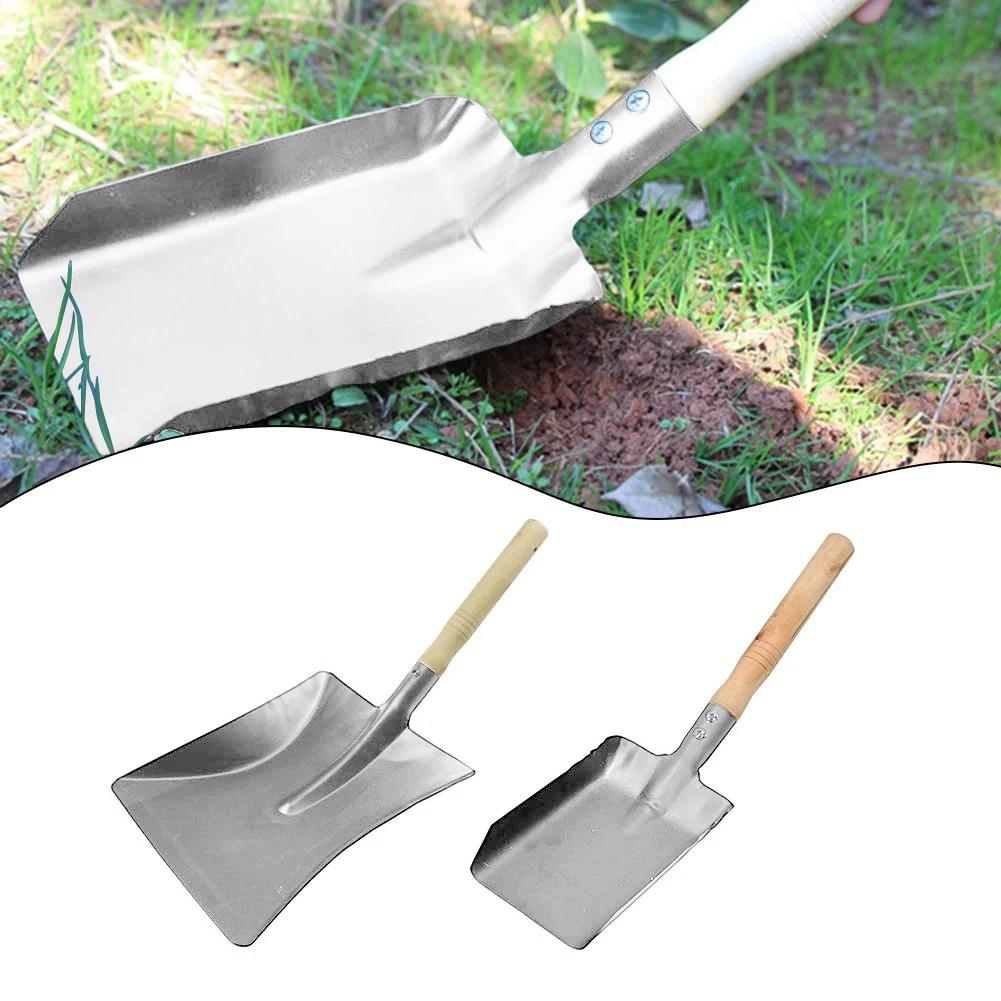 Eldstadssopa i rostfritt stål designad för borttagning av aska och rengöringsuppgifter i skorstenar, ugnar och grillplatser