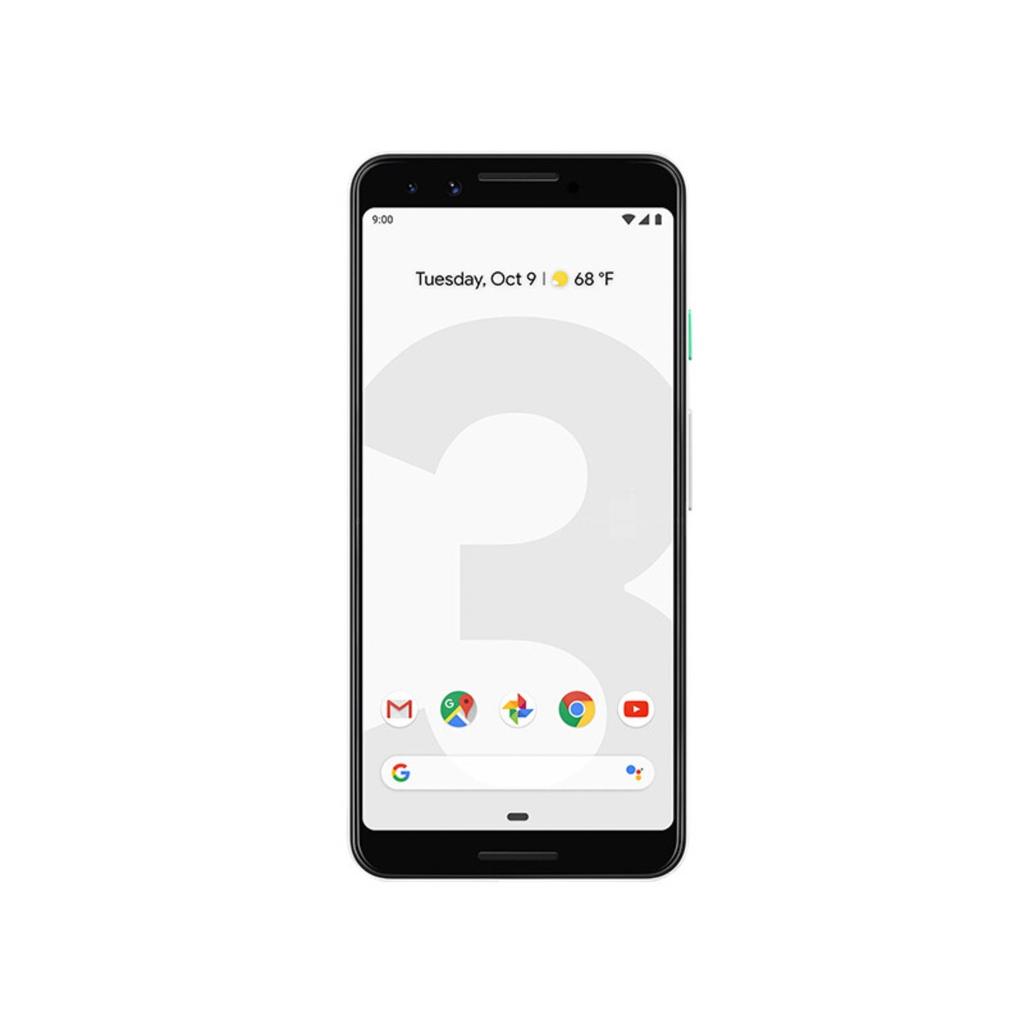 Zrenovovaný Google Pixel 3 Originální 4GB RAM 64/128GB ROM 12MP Odemčený Smartphone