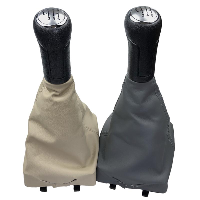 Gear Shift Knob Shifter Lever Stick Gaiter Boot Cover Case Cars Accessories For VW Volkswagen Polo 9N 9N2 2002-2009 2010 Sedan