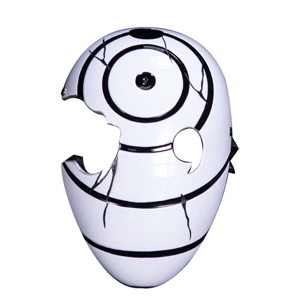 COS Naruto Tobi Resin Full Face Mask - Halloween Costume for Kids & Adults
