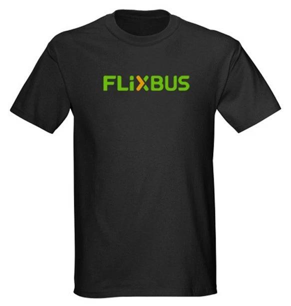 Flixbus travel bus routes t-shirt 3XL