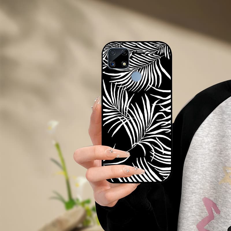 Silicone Phone Case For Realme C25s C25 Cover Painted Soft  For Realme C25 C25S C21 C21Y C25Y Phone Case RealmeC25s C 25 s Funda