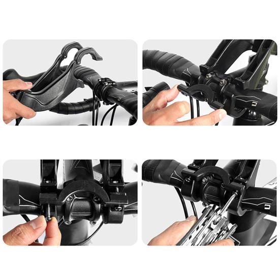 WILD MAN-E8 Lenkertasche Wasserdicht Universal Hartschale Vordere Rahmenstange Aufbewahrungstasche