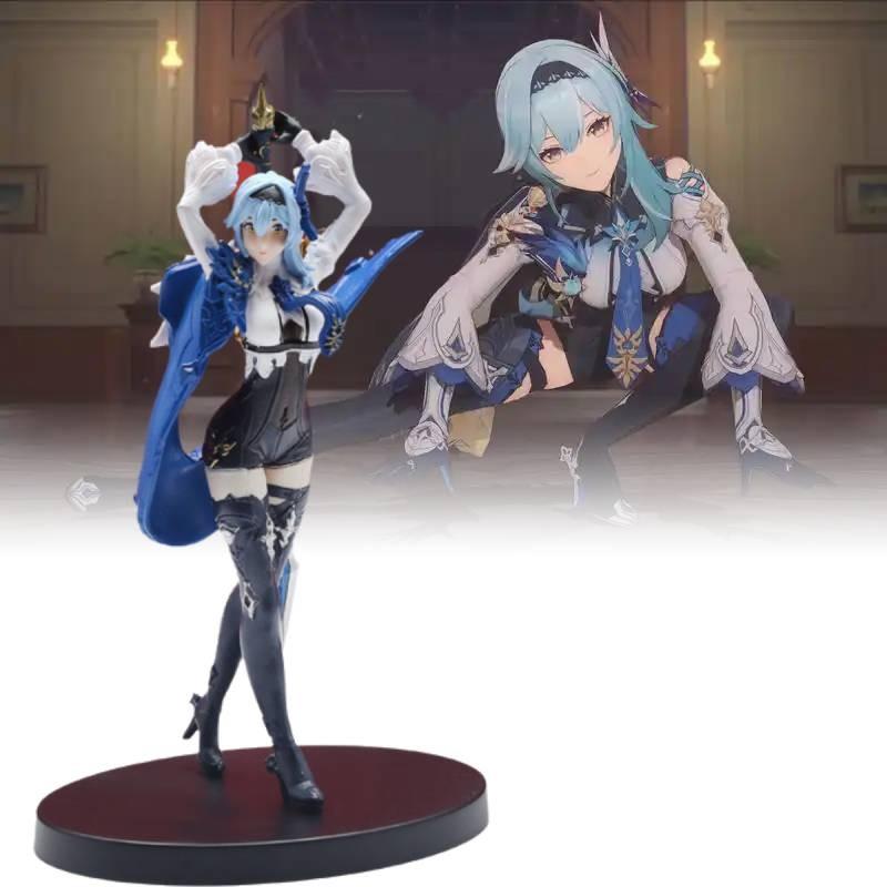 Impact Eula Genshin Figurine Game Cartoon Model Toys Statuary Christmas Gifts