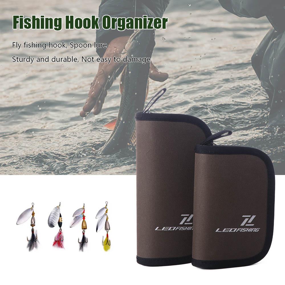 Carrying Case Lure Storage Wallet Baits Storage Tackle Bag Fishing Lures Bag  Metal Jigbait