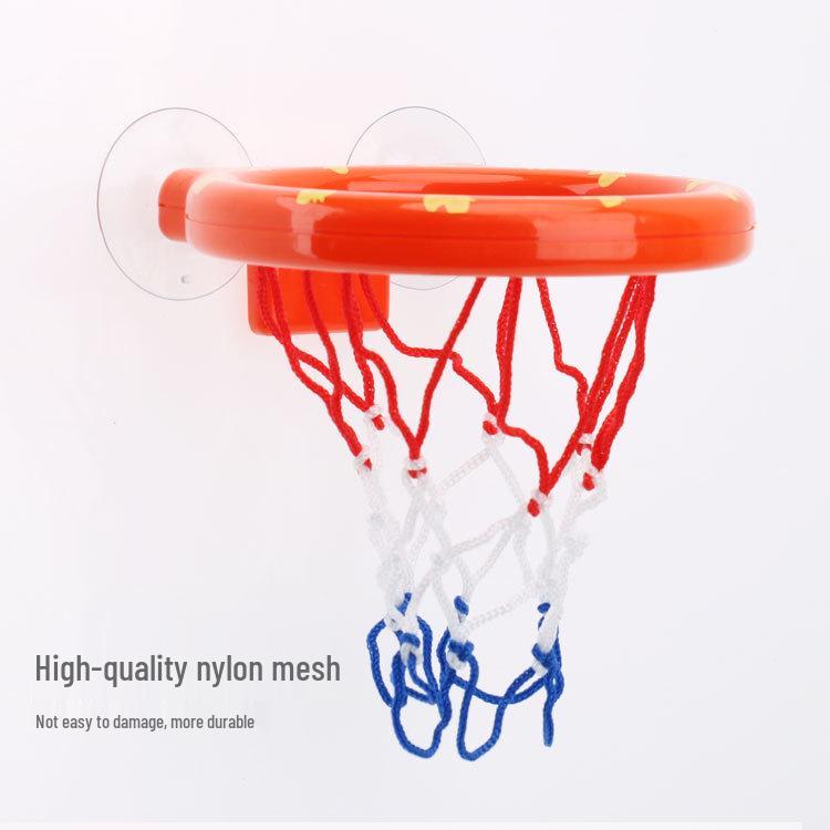 Infant Bath Basketball Hoop with Suction Cup - Mini Toy for Baby Bath Time