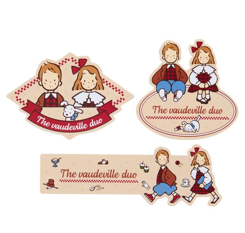 Sanrio THE VAUDEVILLE DUO Sticker Set (Lookbook for Two) Japan NEW