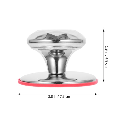 DECHOUS Pot Lid Handle, Pot Lid Knob, Replacement Pot Knob, Stainless Steel Pot Lid Handle, Kitchen Cookware, Pot Lid Accessories