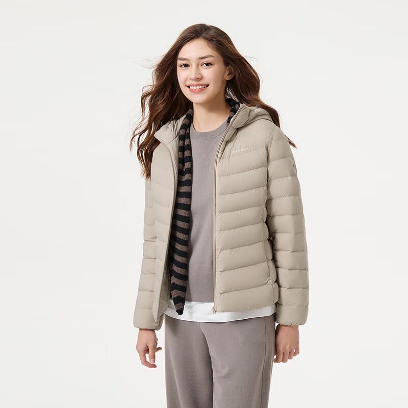 Tanboer Women's Lightweight Hooded Down Jacket