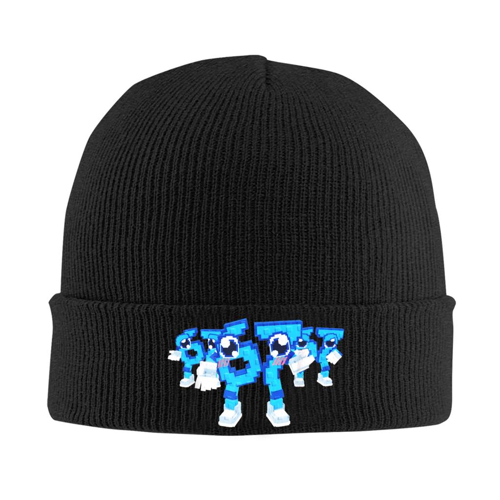 Steal a Brainrot Six Seven 67 Italienischer Brainrot Gaming Hut Herbst Winter Skullies Beanies Baggy Mützen Unisex Acryl Mütze