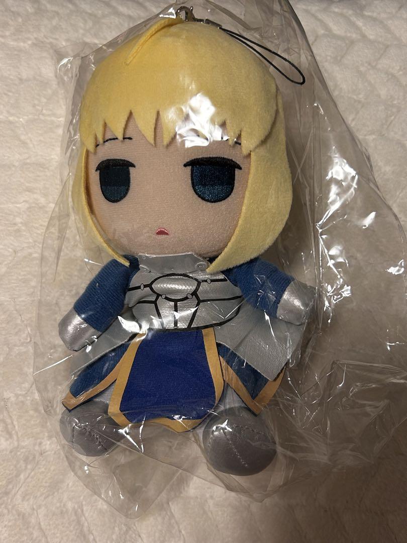 

[USED] Saber Marui Collaboration Plush Strap Fate/stay Night Event Limited Edition