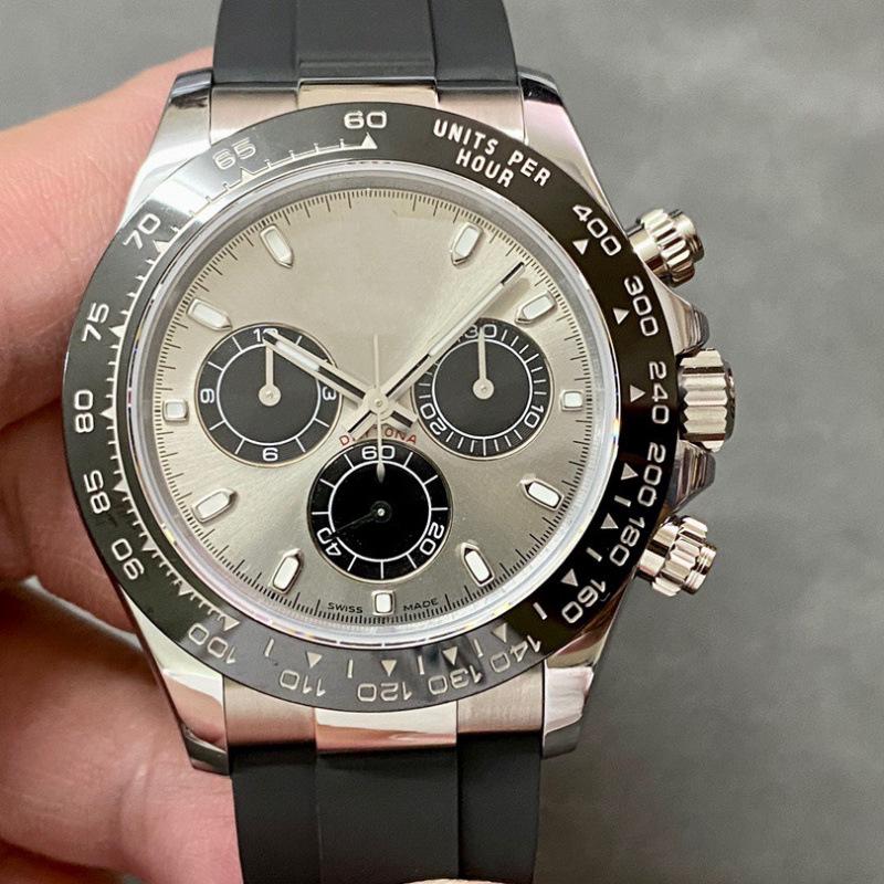 Lau Family Daytona Herren Automatik-Chronograph - 904L Edelstahl Klassische Uhr