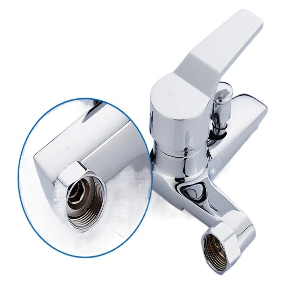 Copper Zinc Zinc Alloy Bathtub Faucet Spiral Type Rotating Switch Shower Faucet  Handle