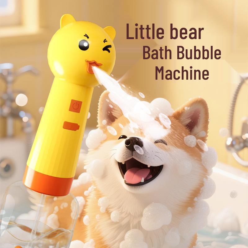 Evcil Hayvan Köpüklü Banyo Duş Köpürtücü - Tek Tuşlu Köpek ve Kedi Yıkama Seyreltme Makinesi