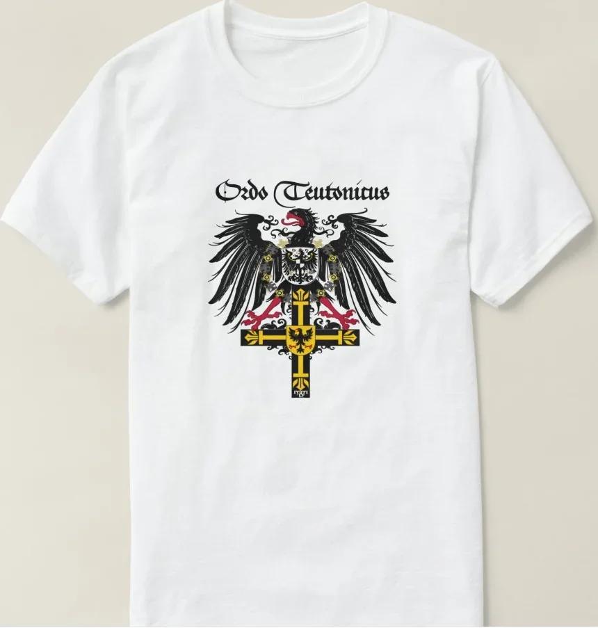 Fashion Manga New Teutonic Knights Emperor Eagle Cross German Medal T-Shirt. Summer Cotton Short Sleeve O-Neck Mens  New S-5xl